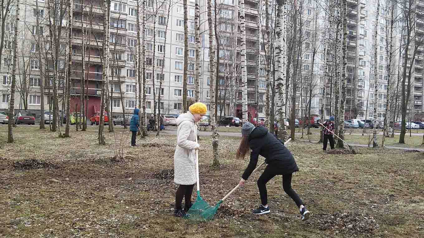 Школьный коридор